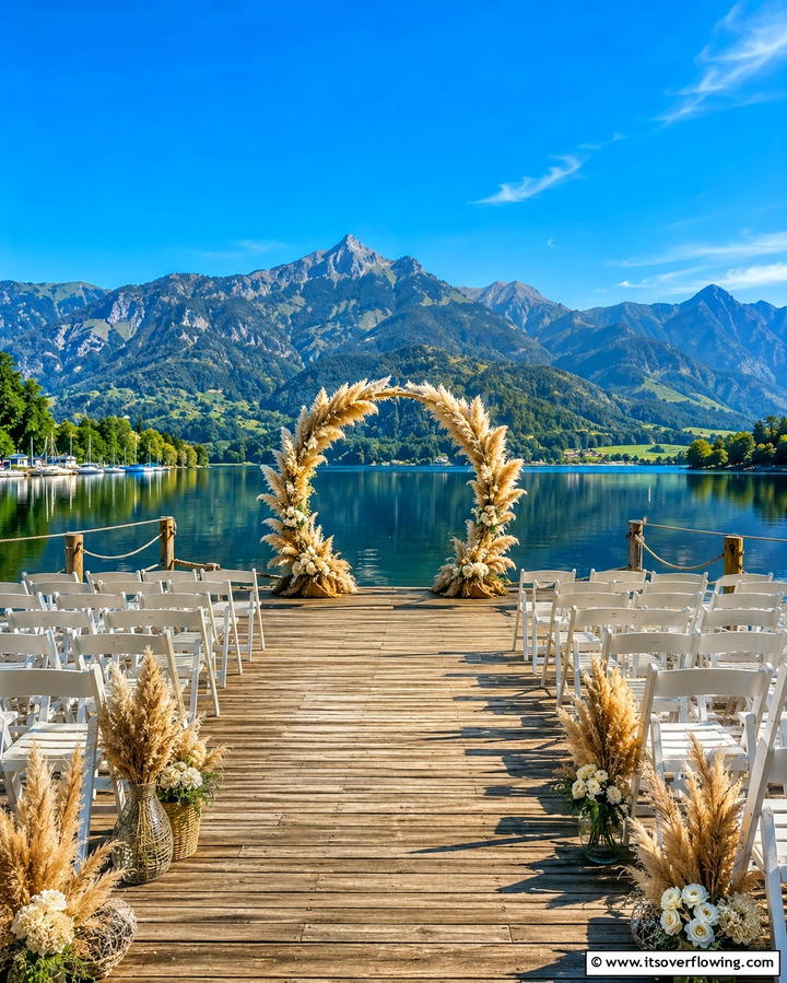 Lakeside Serenity - 30 Unique Wedding Ceremony Ideas for Your Perfect Day