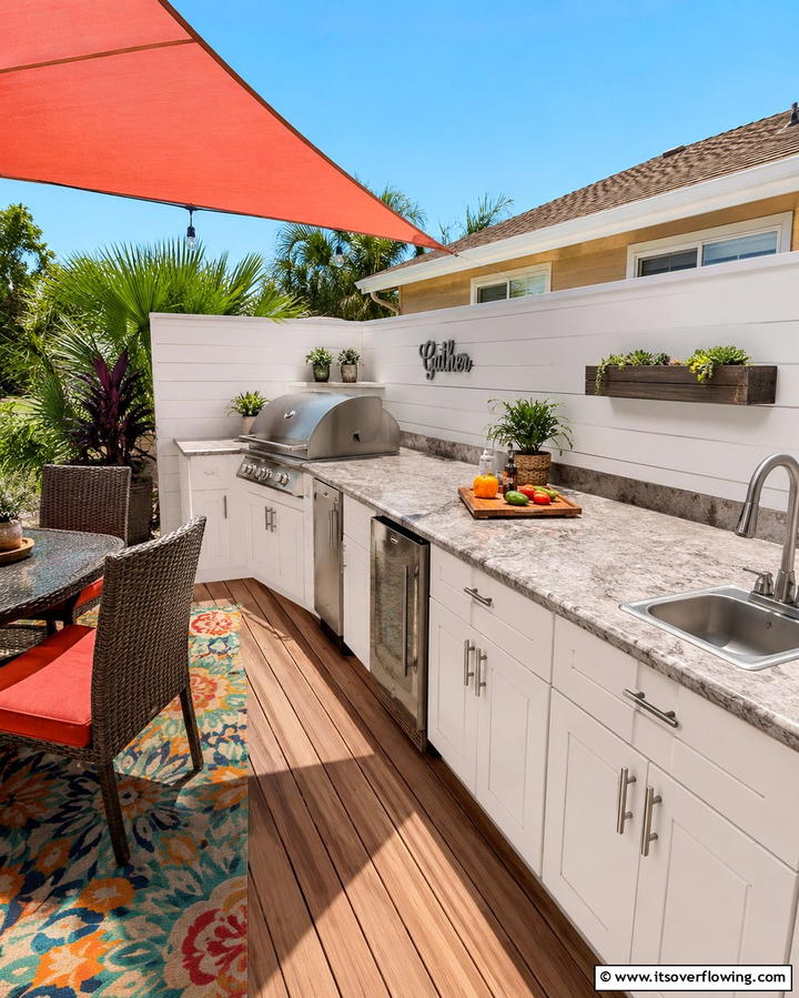 Laminate Countertops for Affordability - 25 Outdoor Countertop Ideas for Functional Spaces