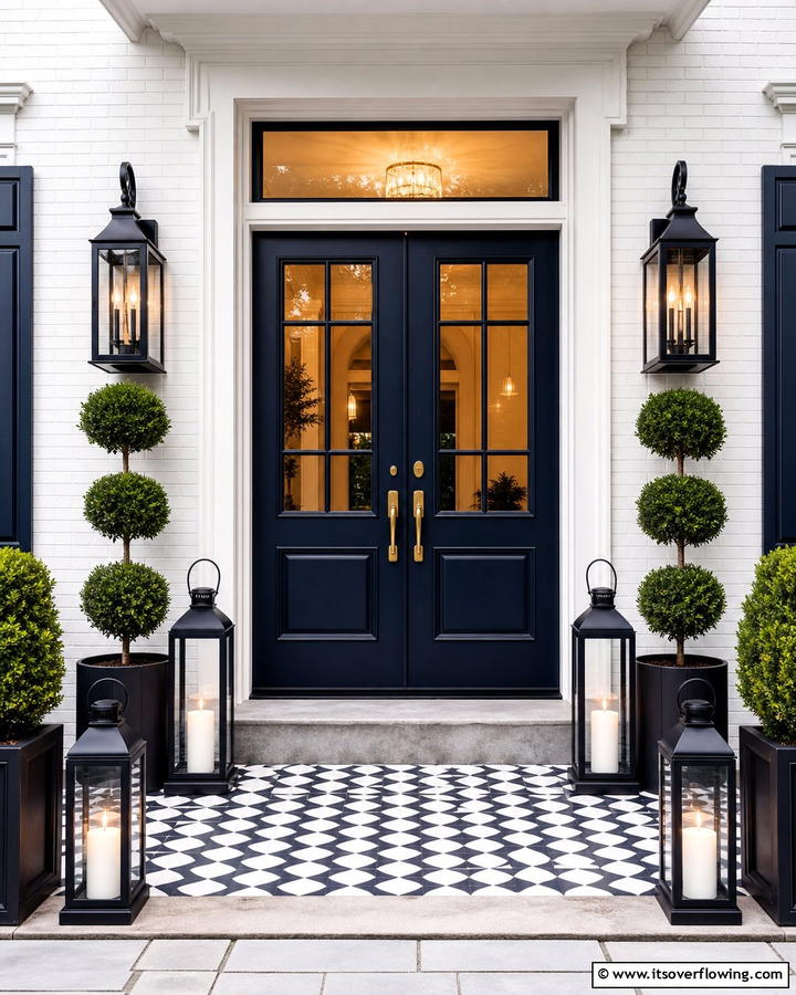 Lantern Arrangements for Entryways - 30 Lantern Decor Ideas for Indoor and Outdoor Spaces