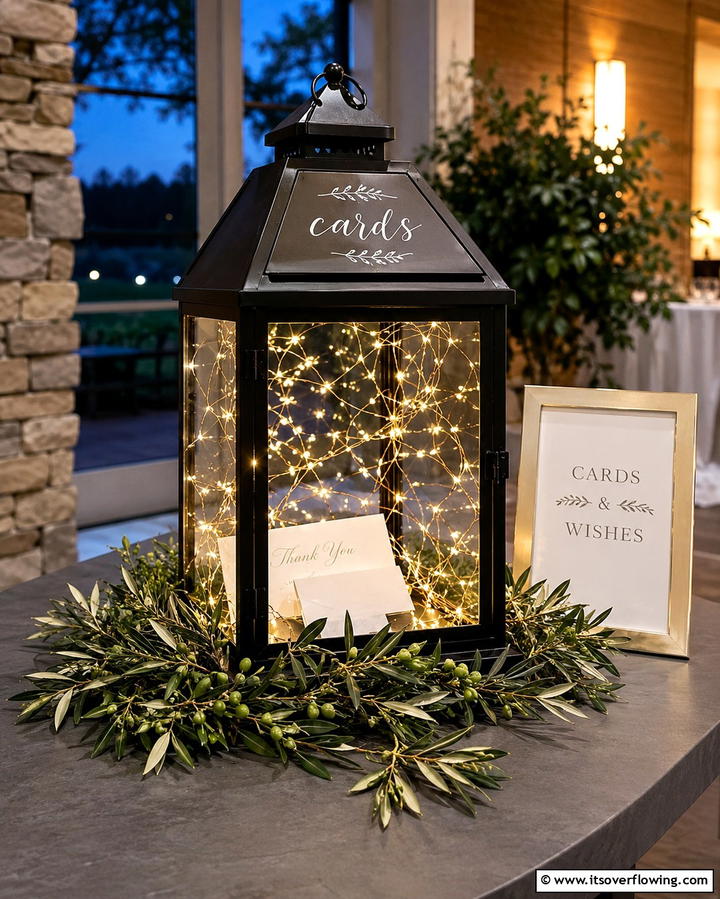 Lantern Card BoxExact - 30 Creative Wedding Card Box Designs for Guests