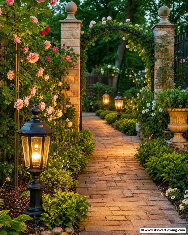 Lantern Style Lights - 20 Pathway Lighting Ideas to Illuminate Your Garden