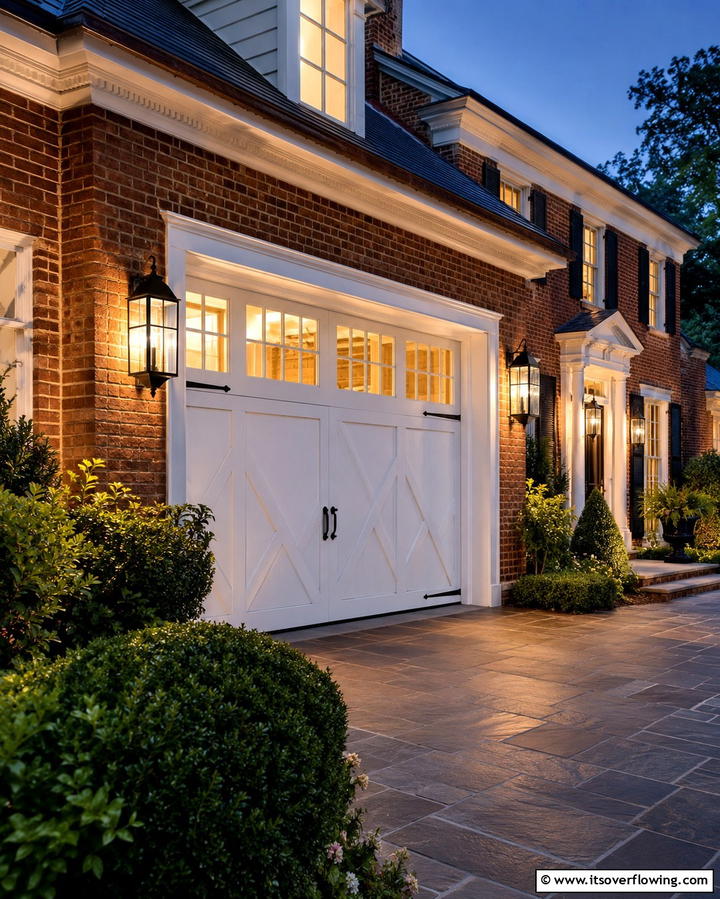 Lantern Style Wall Sconces - 25 Exterior Garage Lighting Ideas to Illuminate Your Home