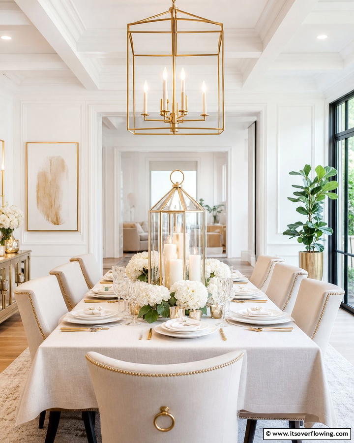 Lanterns as Centerpieces in Dining Areas - 30 Lantern Decor Ideas for Indoor and Outdoor Spaces
