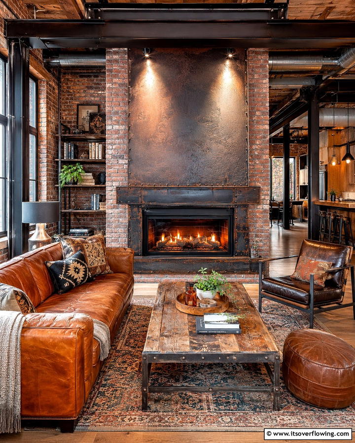 Lanterns for a Vintage Aesthetic - 25 Fireplace Lighting Ideas to Create a Warm and Inviting Ambiance