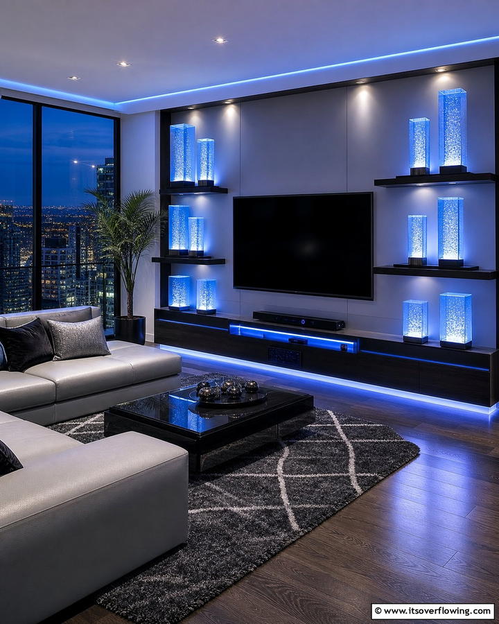 Lanterns with Embedded LED Effects - 30 Lantern Decor Ideas for Indoor and Outdoor Spaces