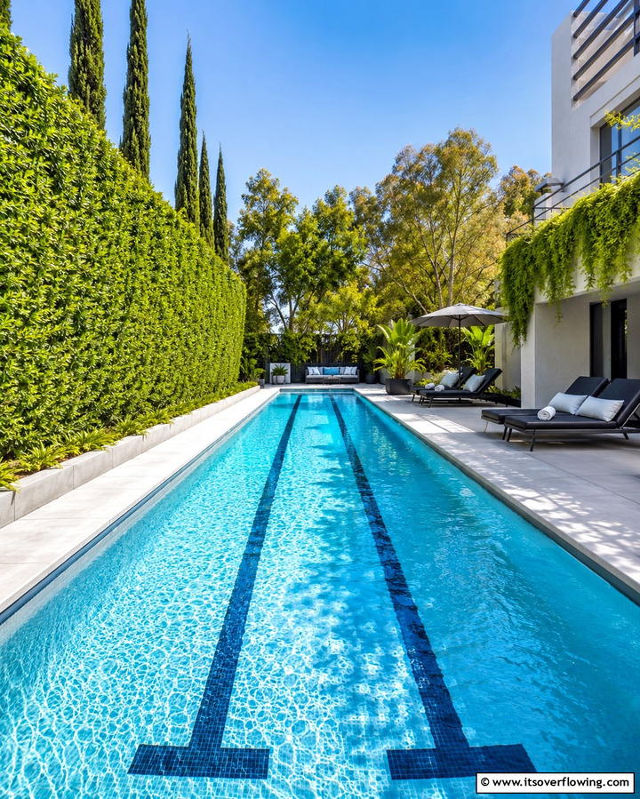 Lap Pools - 25 Backyard Pool Ideas for Summer Fun and Relaxation
