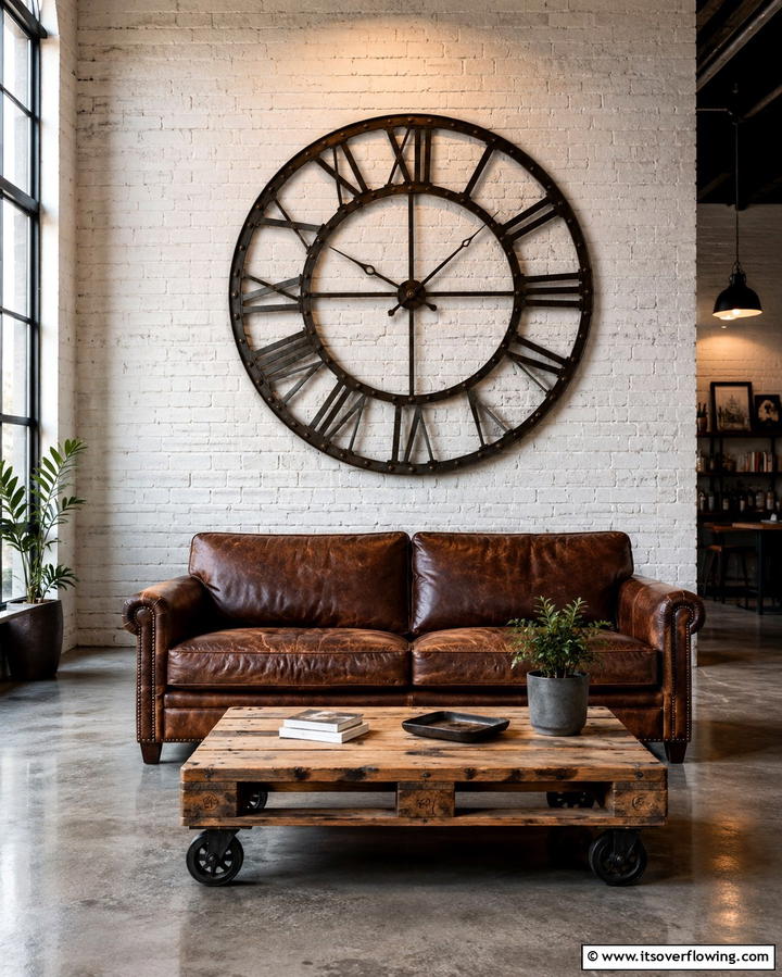 Large Clock Art - 25 Large Wall Art Ideas to Transform Your Space