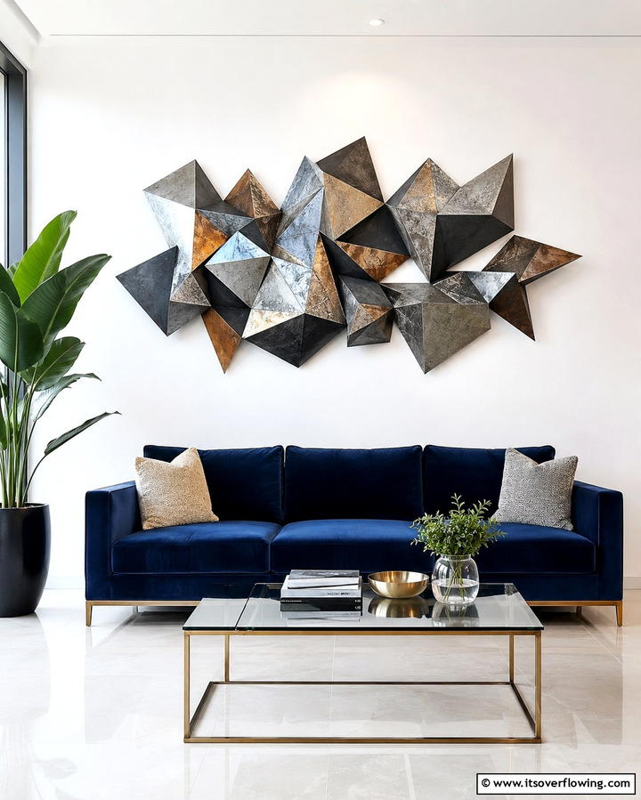 Large Metal Wall Art - 25 Large Wall Art Ideas to Transform Your Space