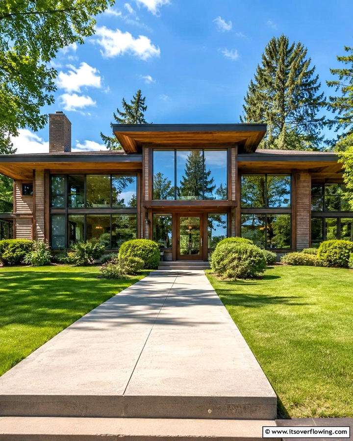 Large Picture Windows - 25 1980s House Exterior Ideas for a Retro Look