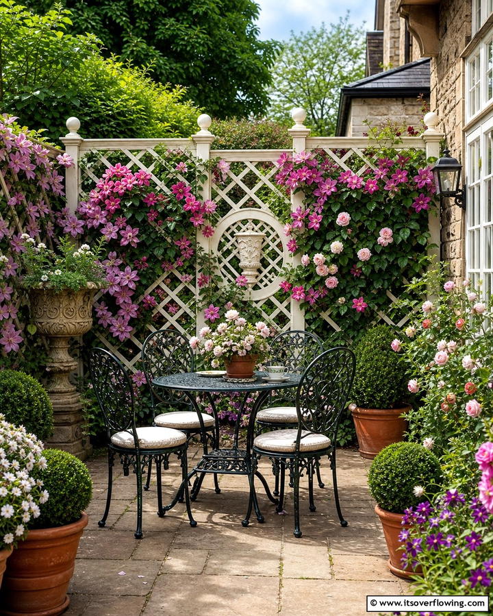 Lattice Fence - 25 Small Garden Fence Ideas for Your Outdoor Space