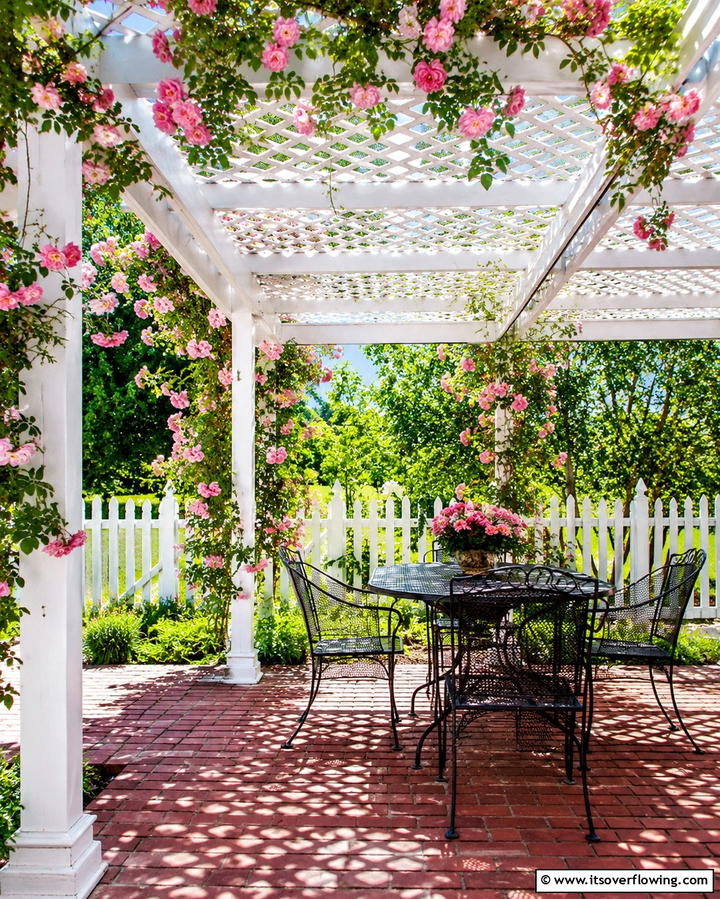 Lattice Panels - 25 Pergola Shade Ideas to Transform Your Outdoor Space