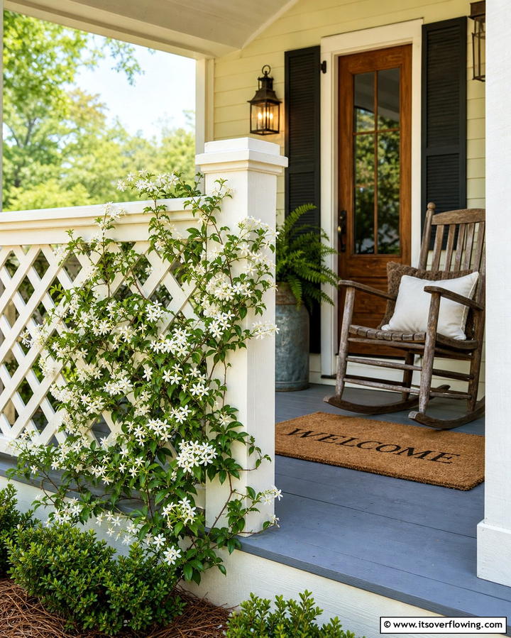 Lattice Railings - 25 Front Porch Railing Ideas to Enhance Curb Appeal