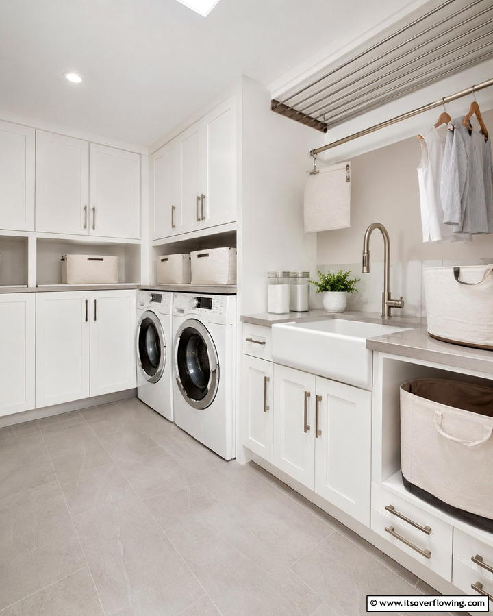 Laundry and Utility Combo - 30 Garage Makeover Ideas to Transform Your Space