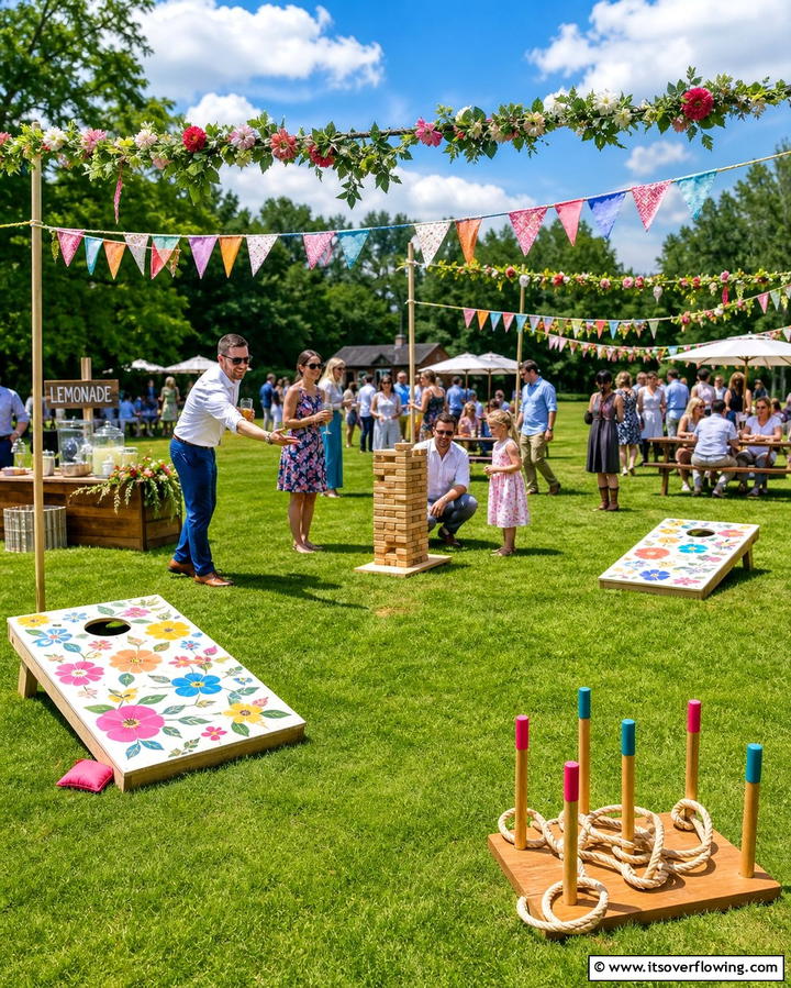 Lawn Games for Guests - 25 Casual Wedding Ideas for a Relaxed and Intimate Celebration