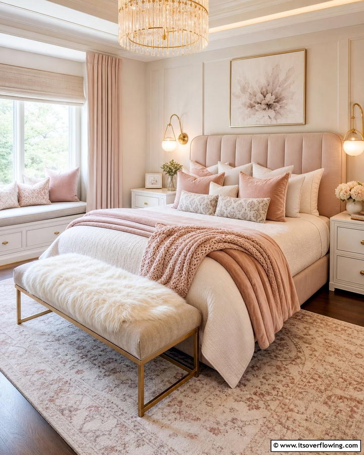 Layered Comfort - 21 Modern Bedroom Ideas to Create a Serene Retreat
