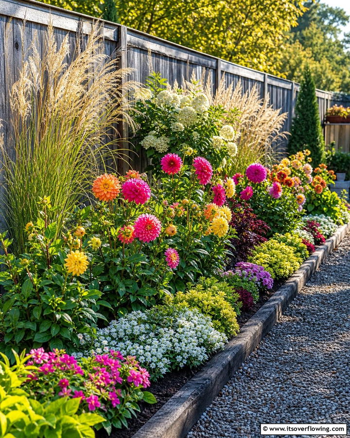 Layered Planting for Depth and Interest - 20 Narrow Garden Ideas to Maximize Small Outdoor Spaces