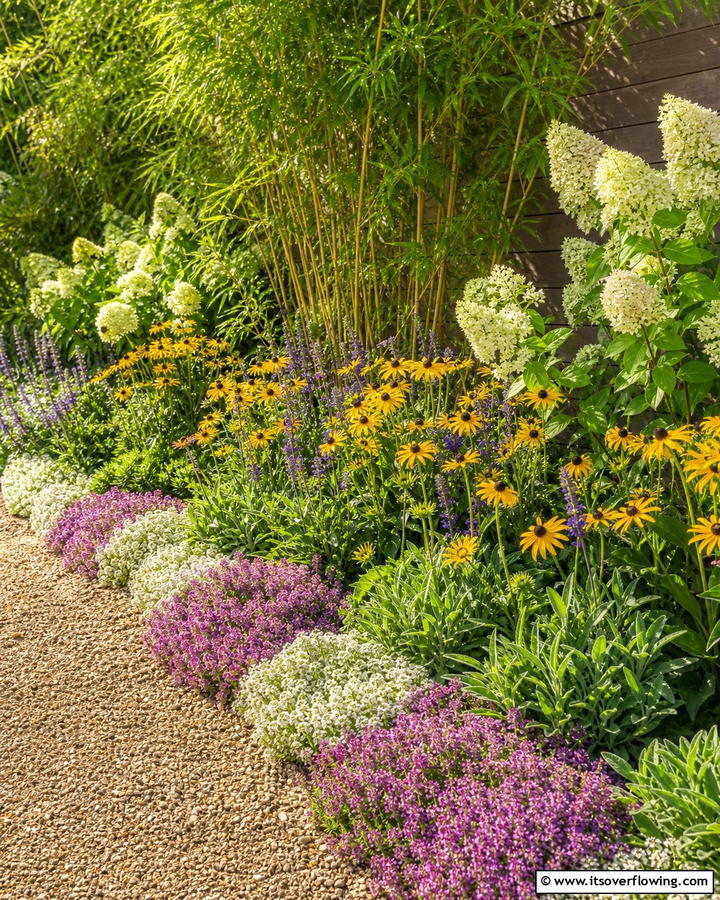 Layered Planting - 20 Narrow Garden Ideas to Maximize Small Outdoor Spaces