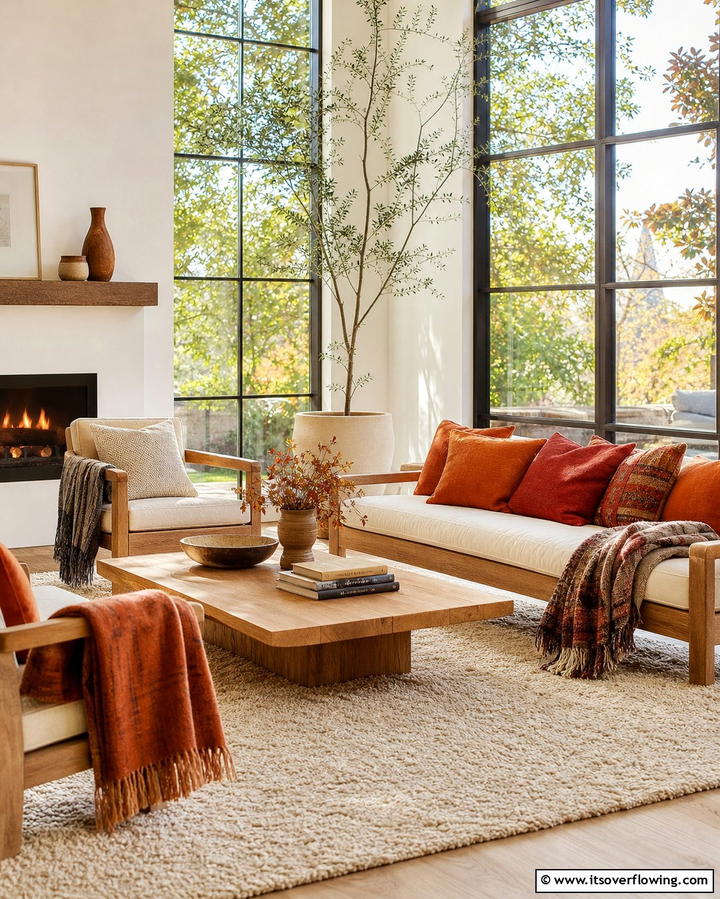 Layered Textiles for Warmth - 25 Scandinavian Interior Design Ideas for Minimalist Homes