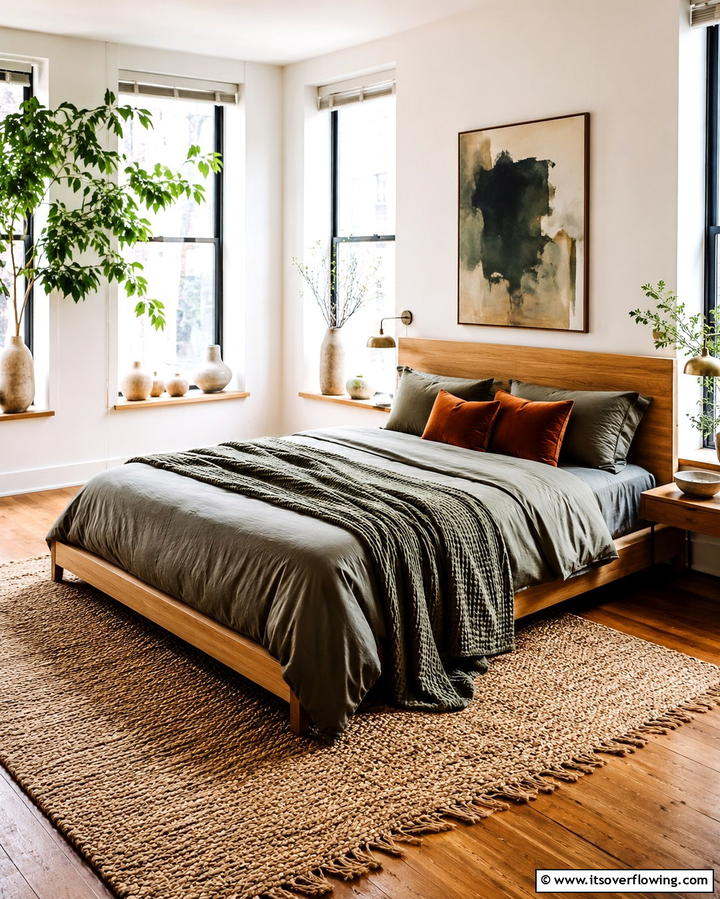 Layered Textures - 25 Trendy Hipster Bedroom Ideas for a Unique Personal Space