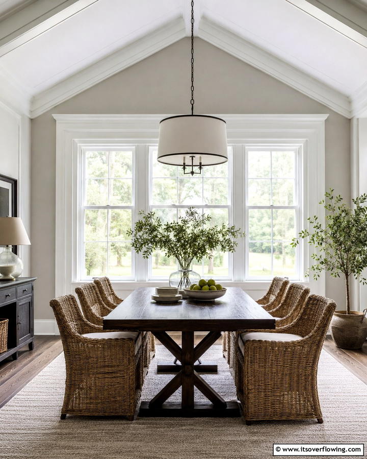 Layered Trim Designs - 25 Farmhouse Interior Window Trim Ideas for Charm
