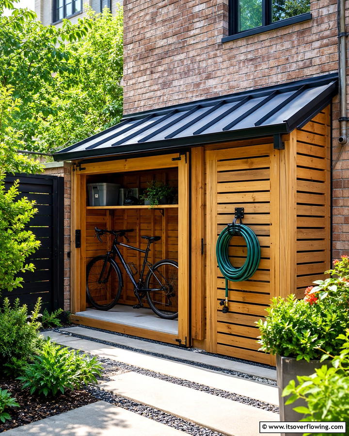 Lean To Shed - 25 Wood Shed Ideas for Functional and Stylish Storage
