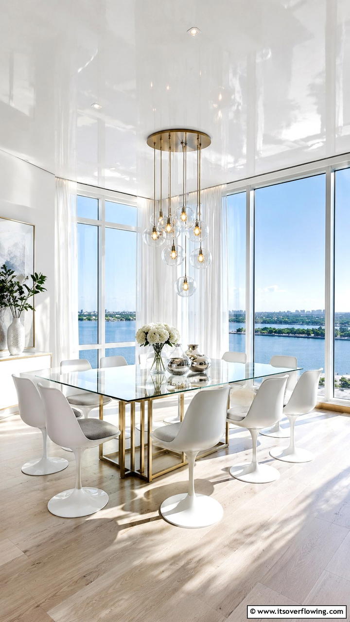 Light Filled Dining Room - 30 Dining Room Ideas for Memorable Gatherings