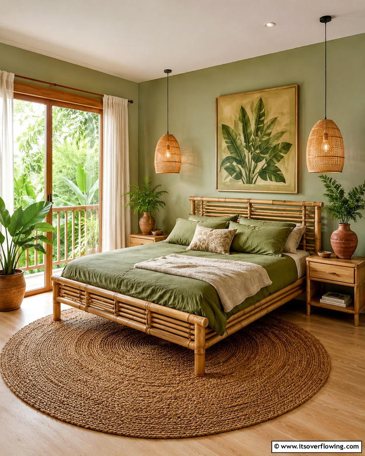 Light Green and Pastel Accents - 25 Light Green Bedroom Ideas for a Fresh and Calming Space
