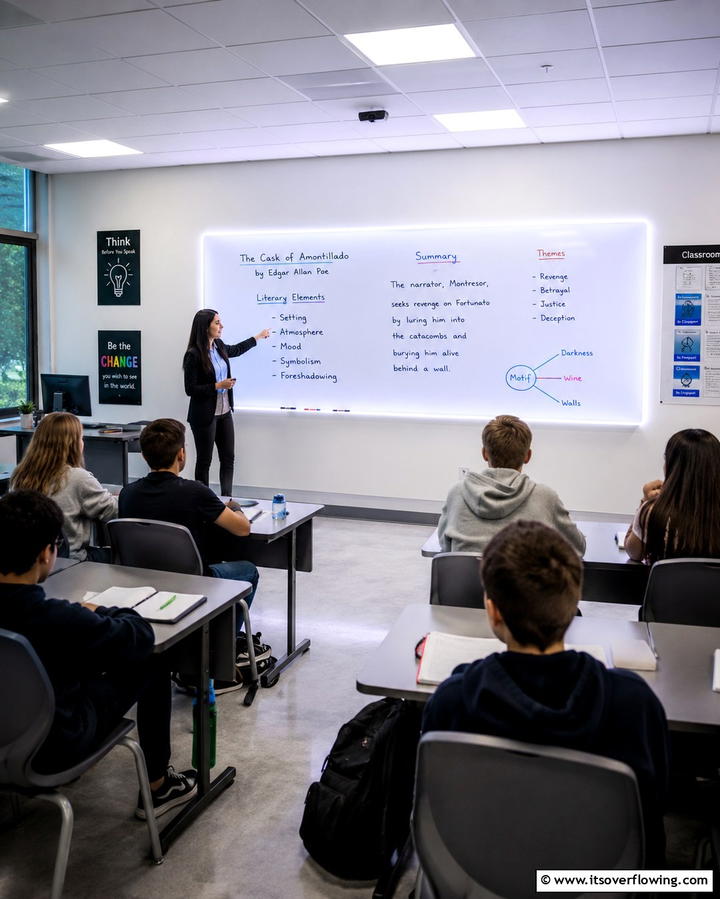 Light Up Whiteboards - 25 Classroom Lighting Ideas for Better Learning