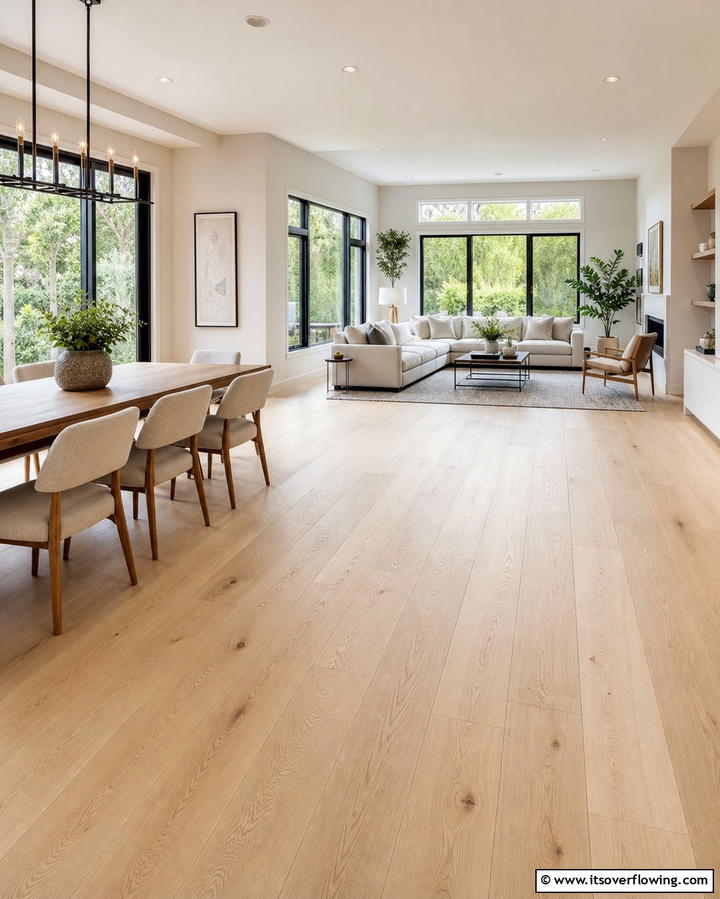 Light Wood Flooring - 25 Nancy Meyers Interior Design Ideas- Timeless & Elegant