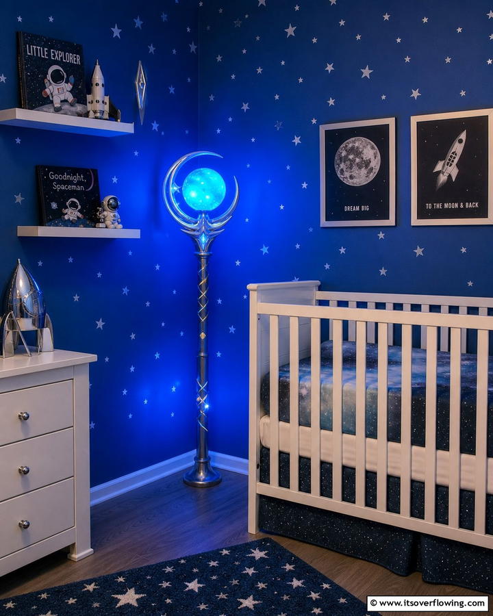 Lightsaber Nightlight - 20 Star Wars Nursery Ideas for the Ultimate Fan Baby Room