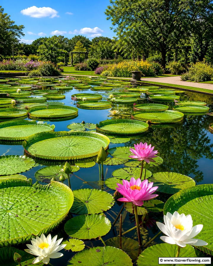 Lily Pad Gardens - 25 Pond Landscaping Ideas for a Tranquil Backyard