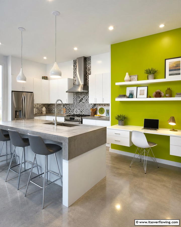Lime Light - 21 Accent Wall Color Ideas for Bold Interior Transformations