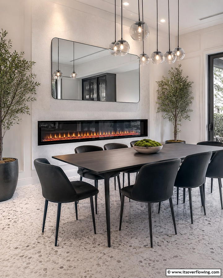 Linear Electric FireplacesOne - 25 Electric Fireplace Ideas for Cozy and Modern Homes