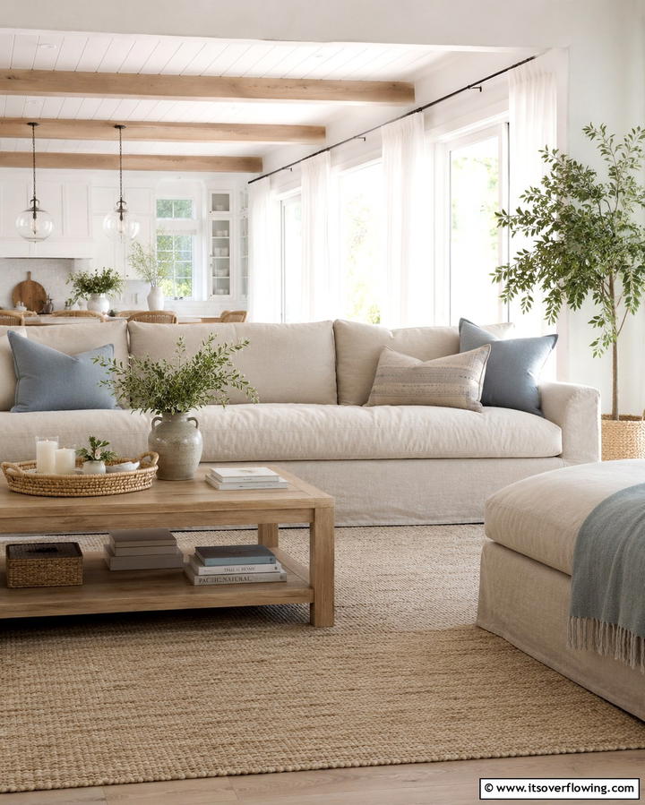 Linen Upholstery - 25 French Interior Design Ideas for Elegant Living
