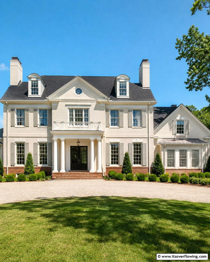 Linen White - 25 Off-white Paint Colors for Home Exteriors- Timeless and Elegant