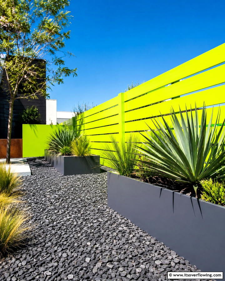 Lively Lime - 30 Best Fence Paint Colors for Outdoor Style