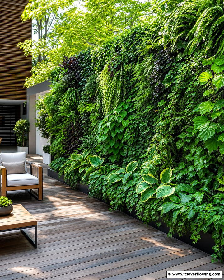 Living Green Fence - 25 Small Garden Fence Ideas for Your Outdoor Space
