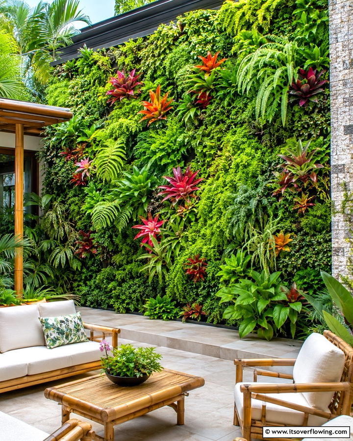 Living Green Walls - 25 Patio Wall Ideas to Transform Your Outdoor Space