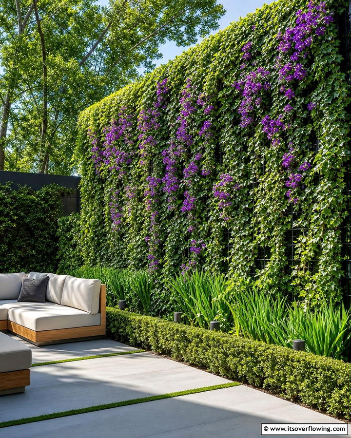 Living Green Walls - 25 Outdoor Privacy Screen Ideas for Secluded Spaces