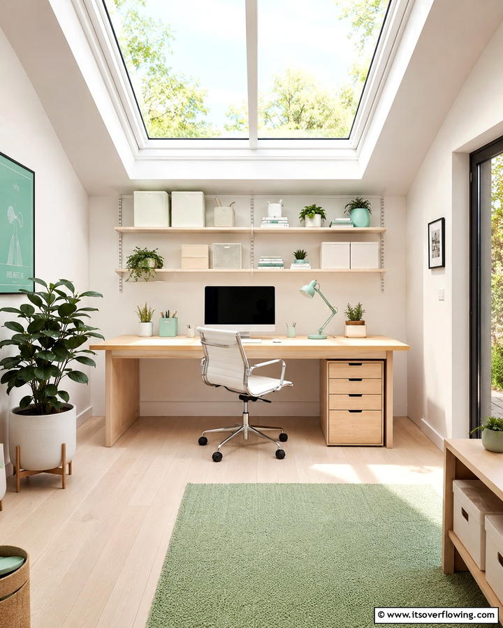Loft Home Office - 25 Loft Ideas for Stylish and Functional Spaces