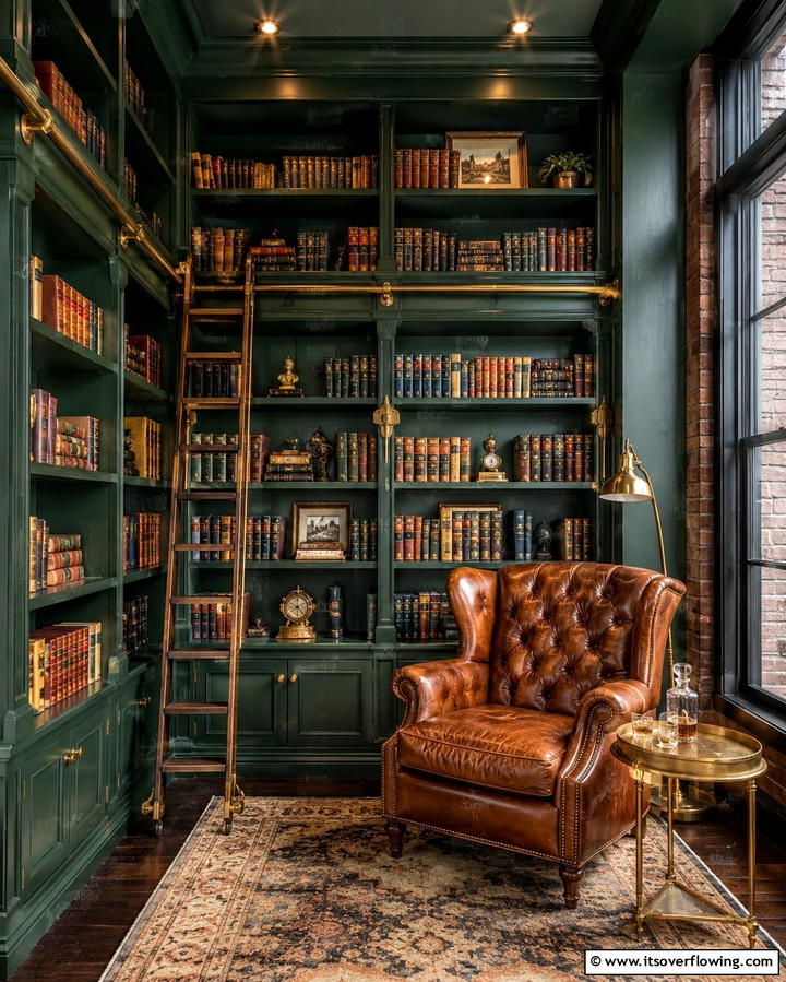 Loft Library Nook - 25 Loft Ideas for Stylish and Functional Spaces