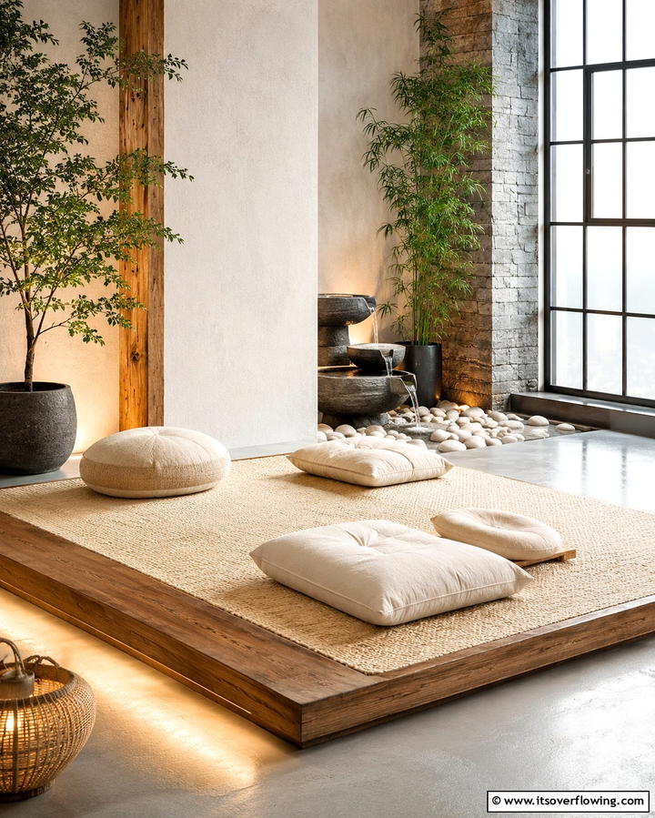 Loft Meditation Zone - 25 Loft Ideas for Stylish and Functional Spaces