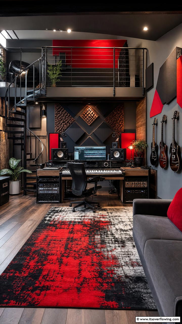 Loft Music Studio - 25 Loft Ideas for Stylish and Functional Spaces