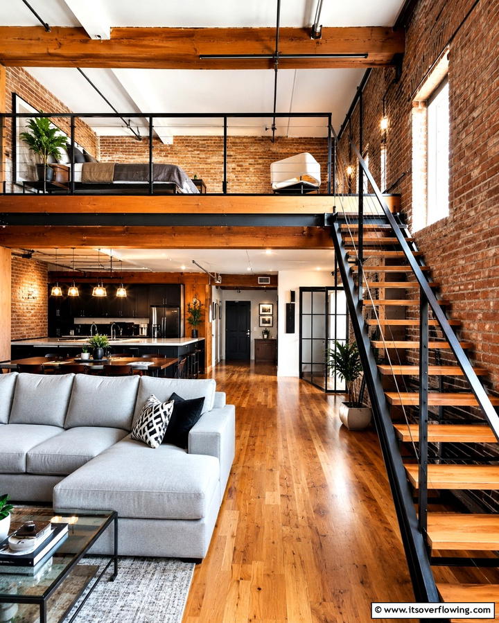 Loft Style Mezzanines - 20 Metro Style Interior Design Ideas for Urban Living