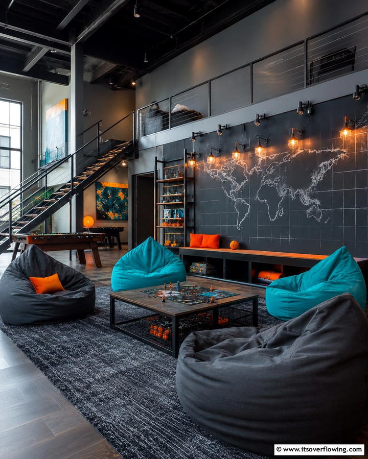 Loft Teen Hangout Space - 25 Loft Ideas for Stylish and Functional Spaces