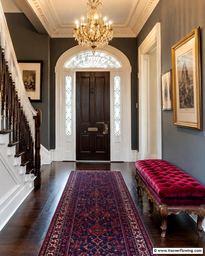 Long Runner Rugs - 25 Victorian Hallway Ideas for a Grand Entrance