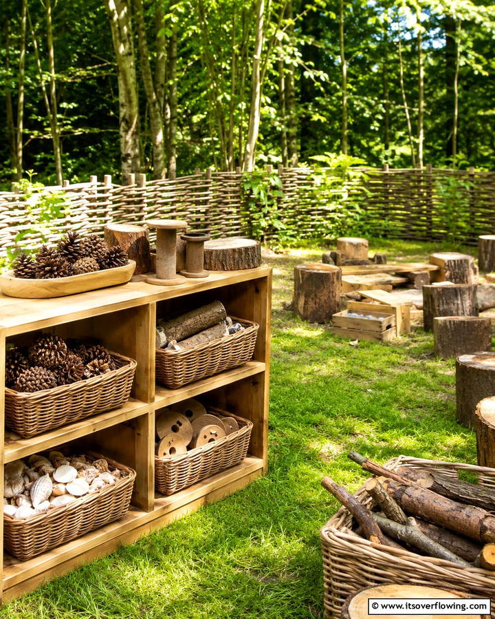 Loose Parts Play Areas - 30 EYFS Outdoor Area Ideas for Engaging Play Spaces