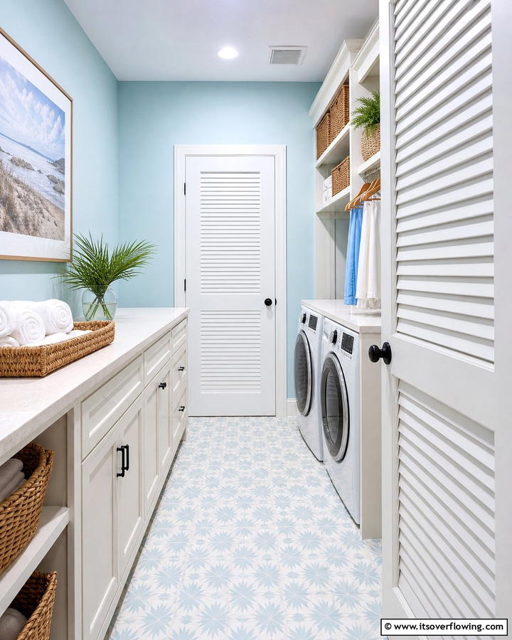 Louvered Door Ventilation - 20 Laundry Room Door Ideas for a Stylish and Functional Space