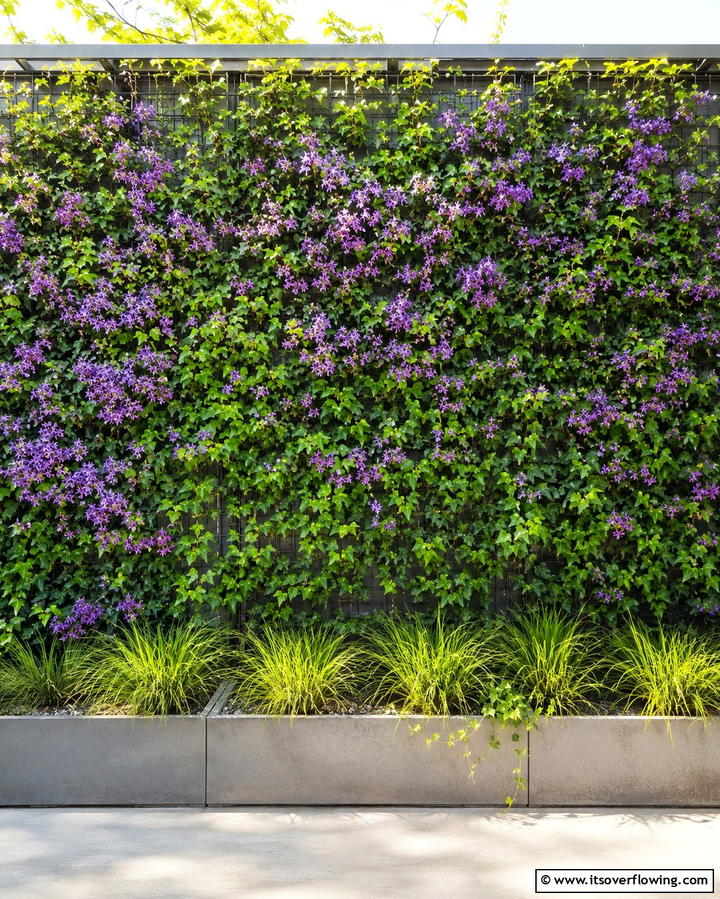 Louvered Privacy Panel - 30 Backyard Privacy Ideas for Creating a Secluded Outdoor Oasis