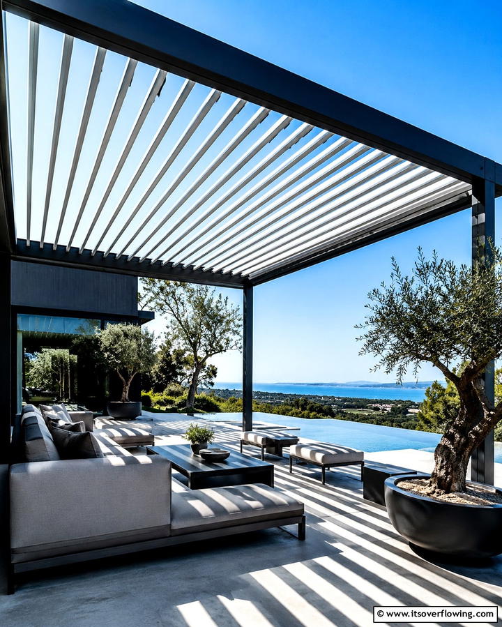 Louvered Roof Systems - 25 Patio Enclosure Ideas for Year-Round Enjoyment